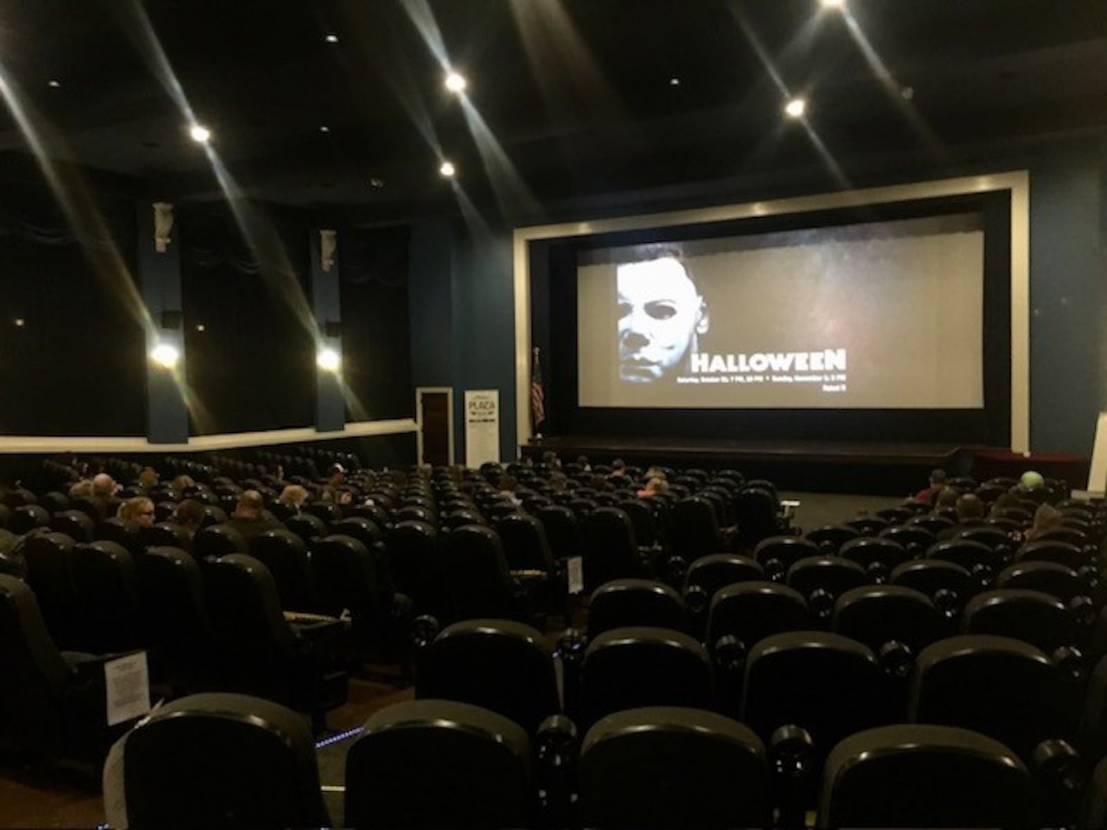 The Plaza Theater in Miamisburg is among local independent theaters offering reduced ticket prices and special events to attract movie fans. CONTRIBUTED