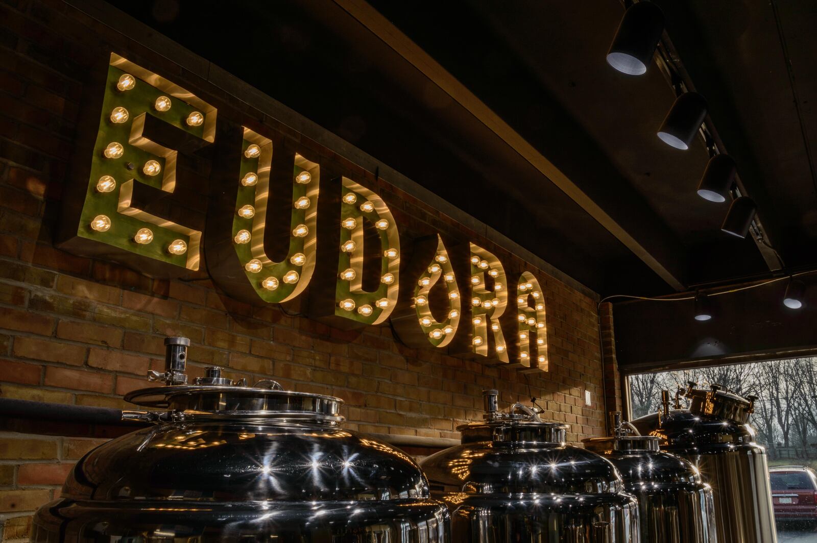 Eudora Brewing Co. held a release party for Holy Cacao, its peanut butter-infused chocolate milk stout, on Saturday, Feb. 11. PHOTO / TOM GILLIAM