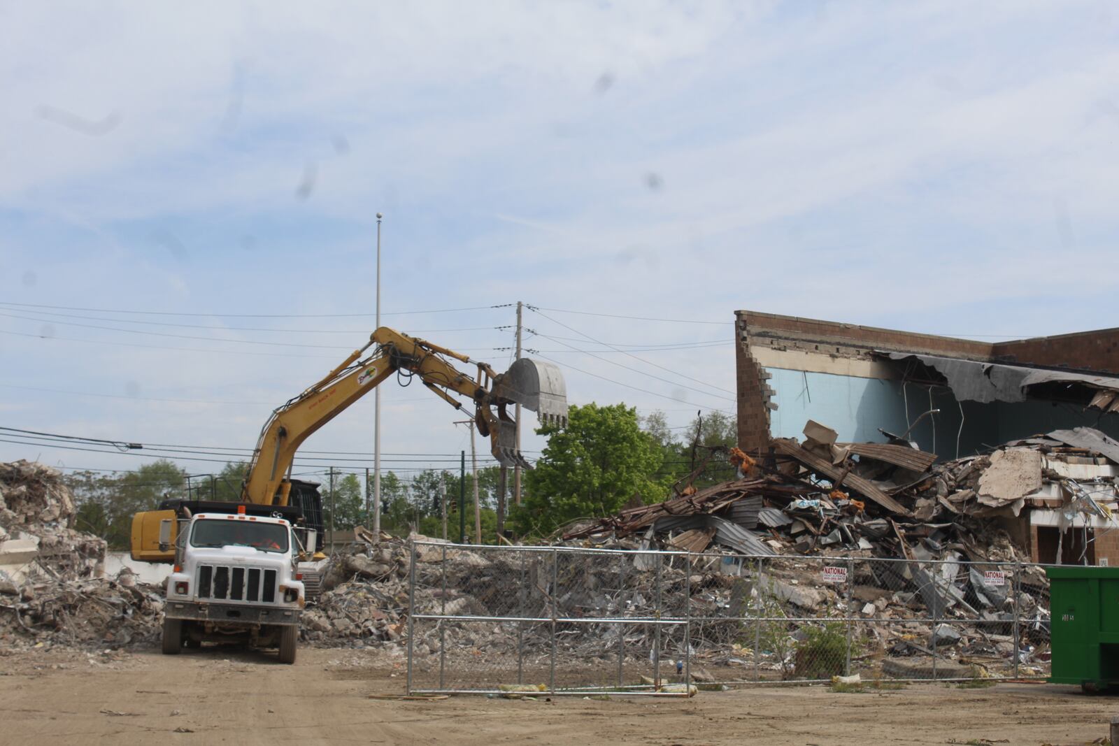 The Day-Mont Behavioral Health Care property at 1520 Germantown St. is being torn down to make way for a new, 50-unit apartment building called Germantown Crossing. The new units will start to replace aging subsidized apartments at the DeSoto Bass Courts public housing development. CORNELIUS FROLIK / STAFF