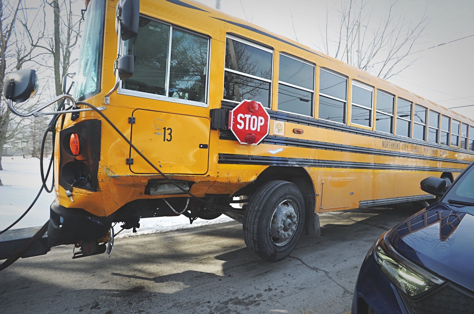 Northmont school bus involved in crash