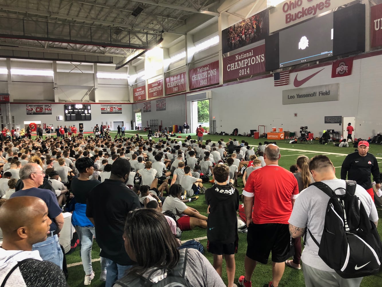 Ohio State football camp