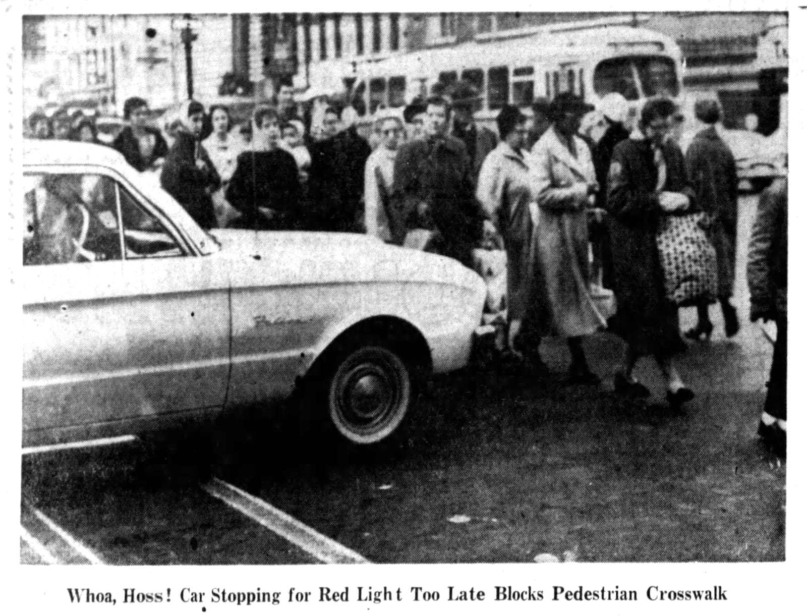 Dec. 9, 1959: Courtesy, patience needed in downtown holiday traffic. DAYTON DAILY NEWS ARCHIVES