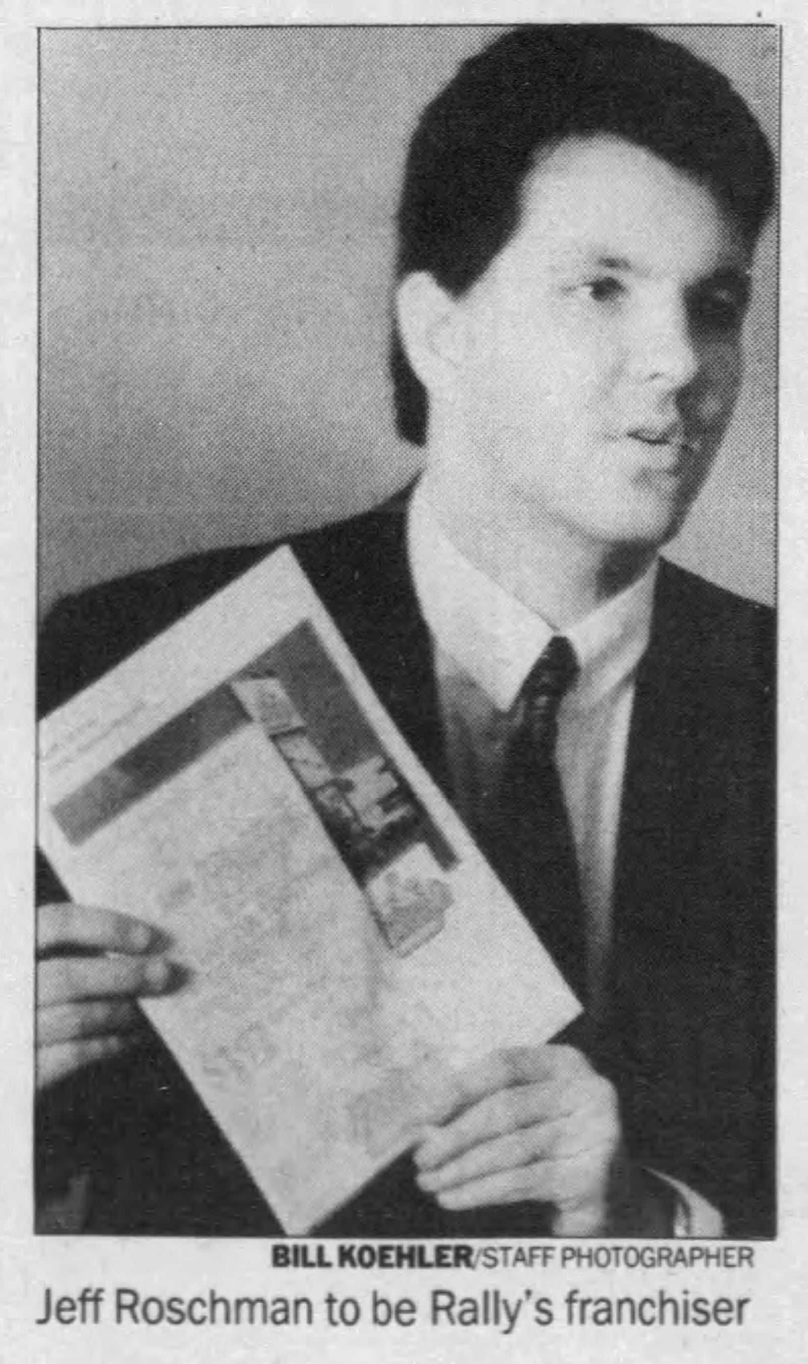 Jeff Roschman, son of Jack Roschman was a Co-Founder of Ponderosa Steakhouse and the Founder of the Rax Roast Beef Chains. DAYTON DAILY NEWS ARCHIVE JAN 19, 1991