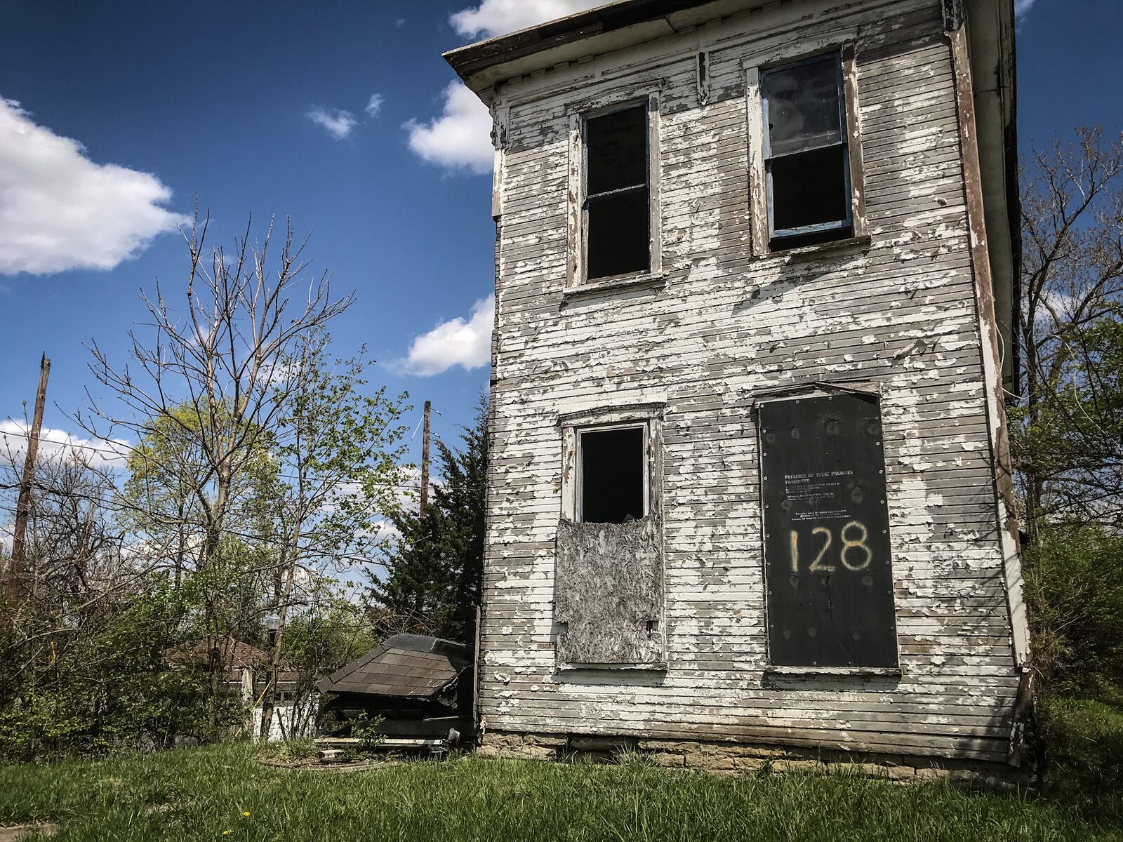 Lots where abandoned homes in Dayton’s Wolf Creek neighborhood once stood will be used for new single-family homes.