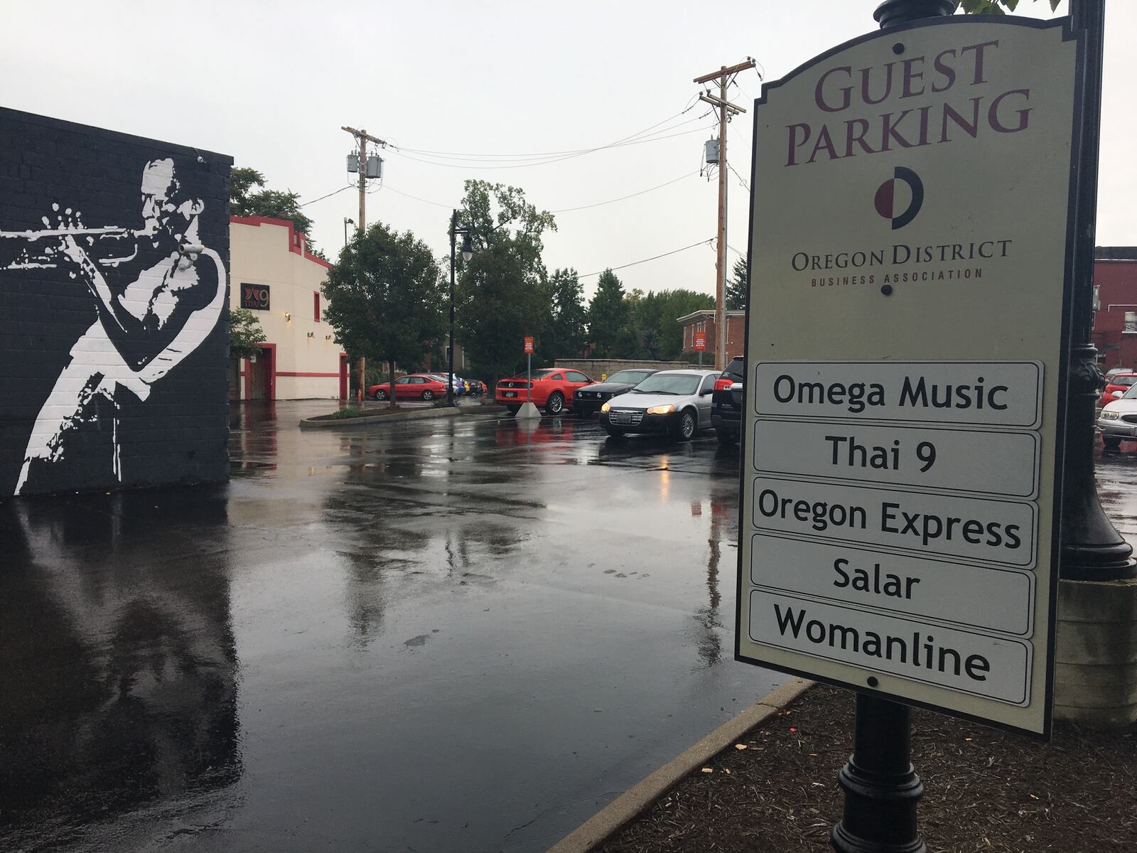 The parking lot by Omega Music starts charging customers on Monday, Sept. 18, to park between the hours of 4 p.m. and 4 a.m. CORNELIUS FROLIK / STAFF