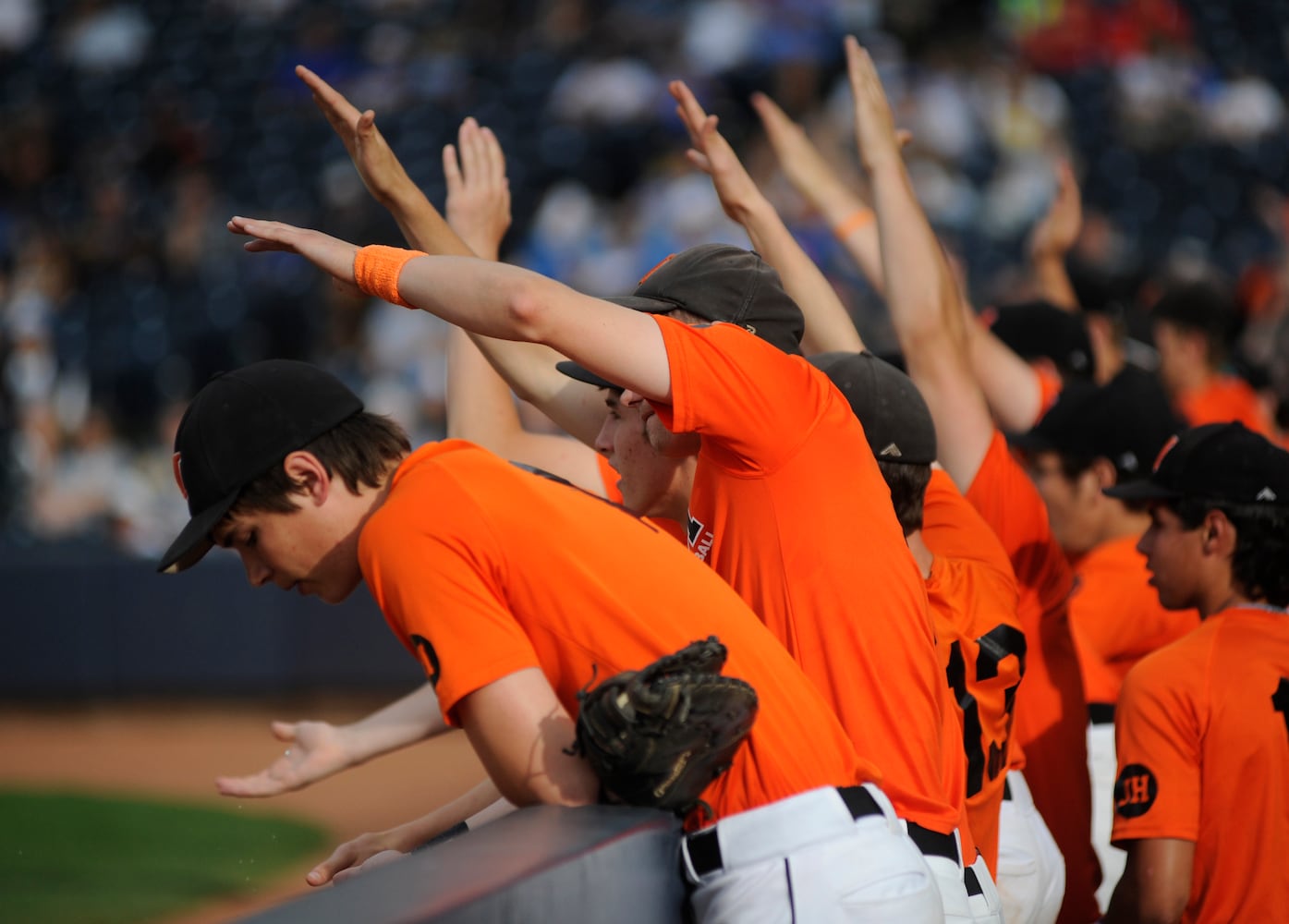 PHOTOS: D-IV state baseball semifinals, Minster vs. Jeromesville Hillsdale at Akron