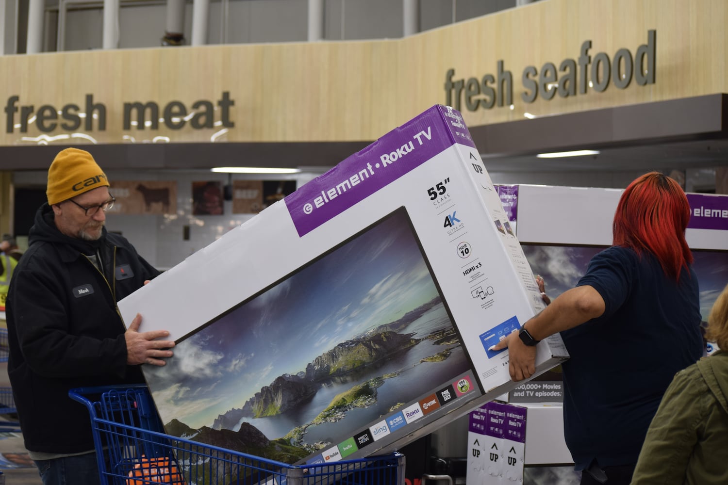 PHOTOS: Did we spot you Thanksgiving shopping today?