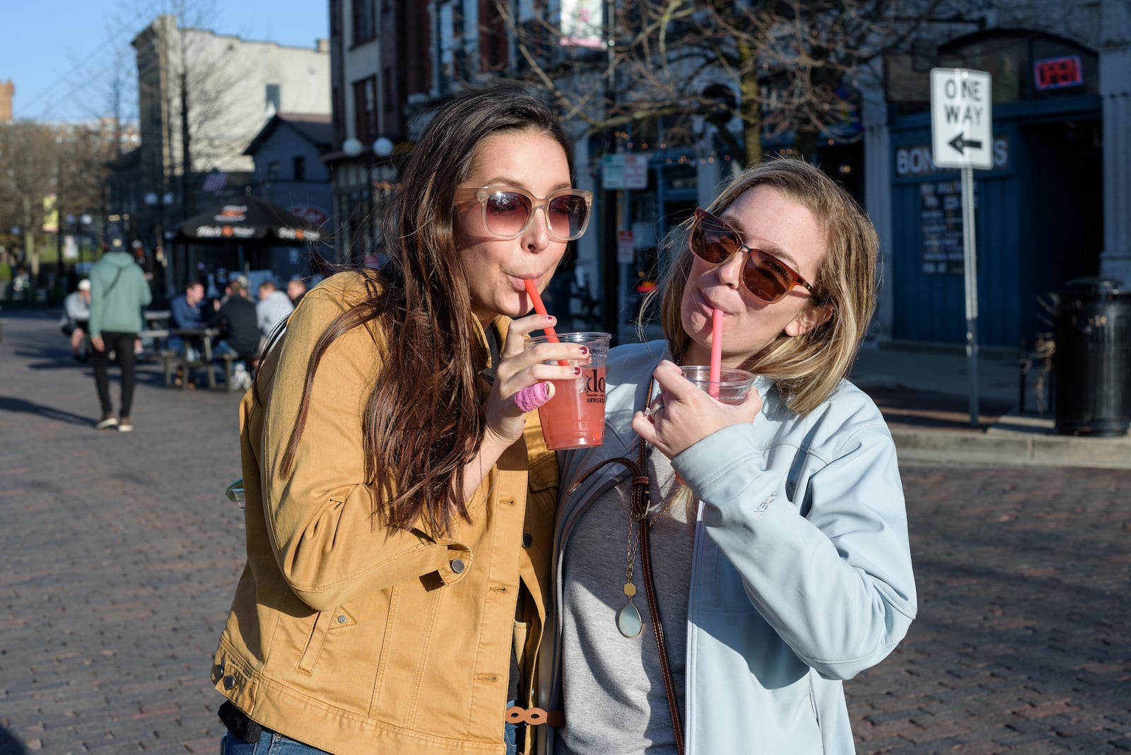 Out on 5th in the Oregon District had its grand opening return from Friday, April 2nd through Sunday, April 4th 2021. 5th Street will be closed to vehicle traffic on the weekends until the end of October to allow for expanded outdoor seating, sidewalk sales and musical entertainment. The goal of Out on 5th is to help Oregon District businesses increase seating capacity outdoors due to limited indoor seating for social distancing requirements. Did we spot you there on Saturday, April 3, 2021? TOM GILLIAM/CONTRIBUTING PHOTOGRAPHER