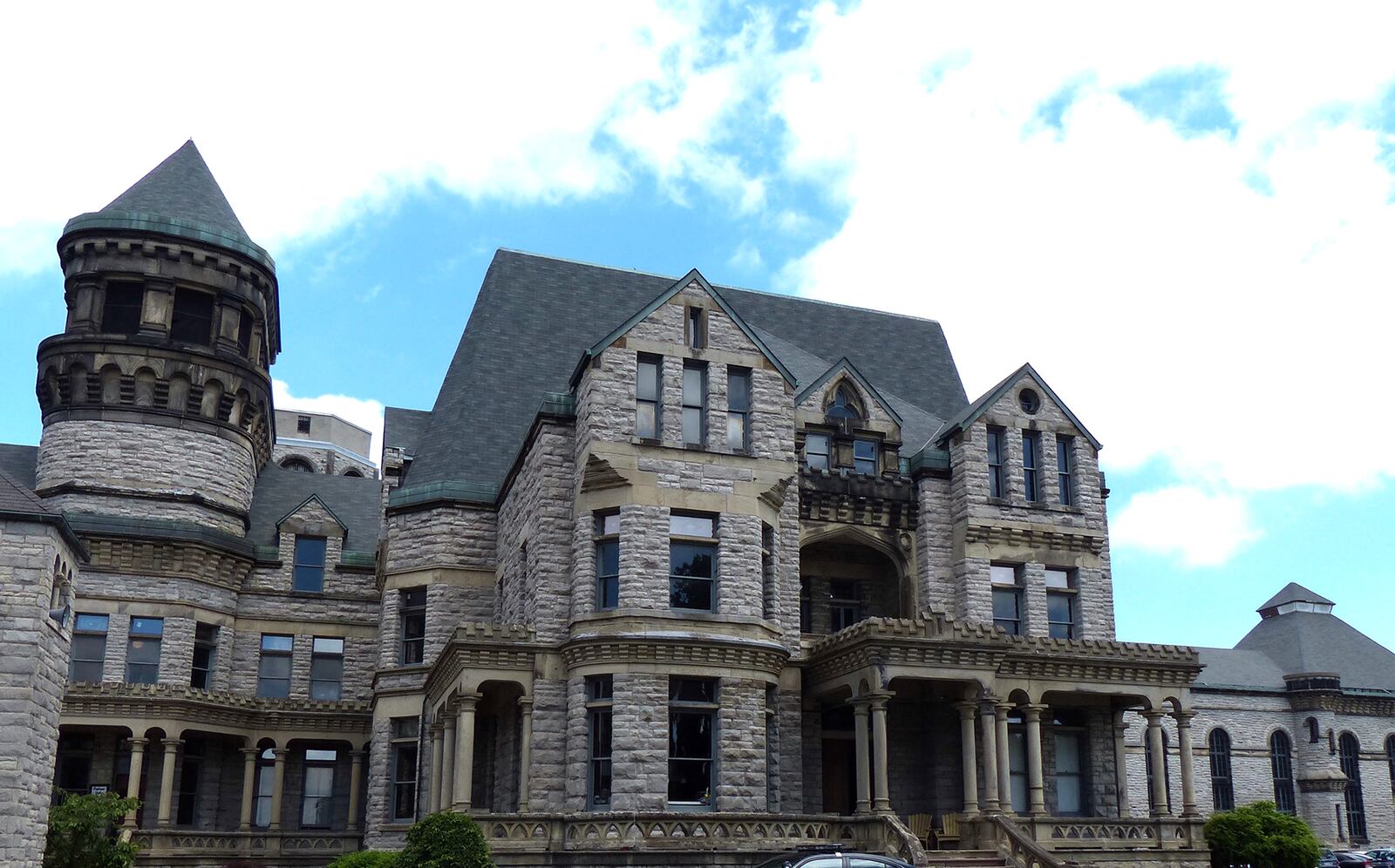 The Ohio State Reformatory Historic Site in Mansfield is the largest castle-like building in all of Ohio. CONNIE POST/STAFF