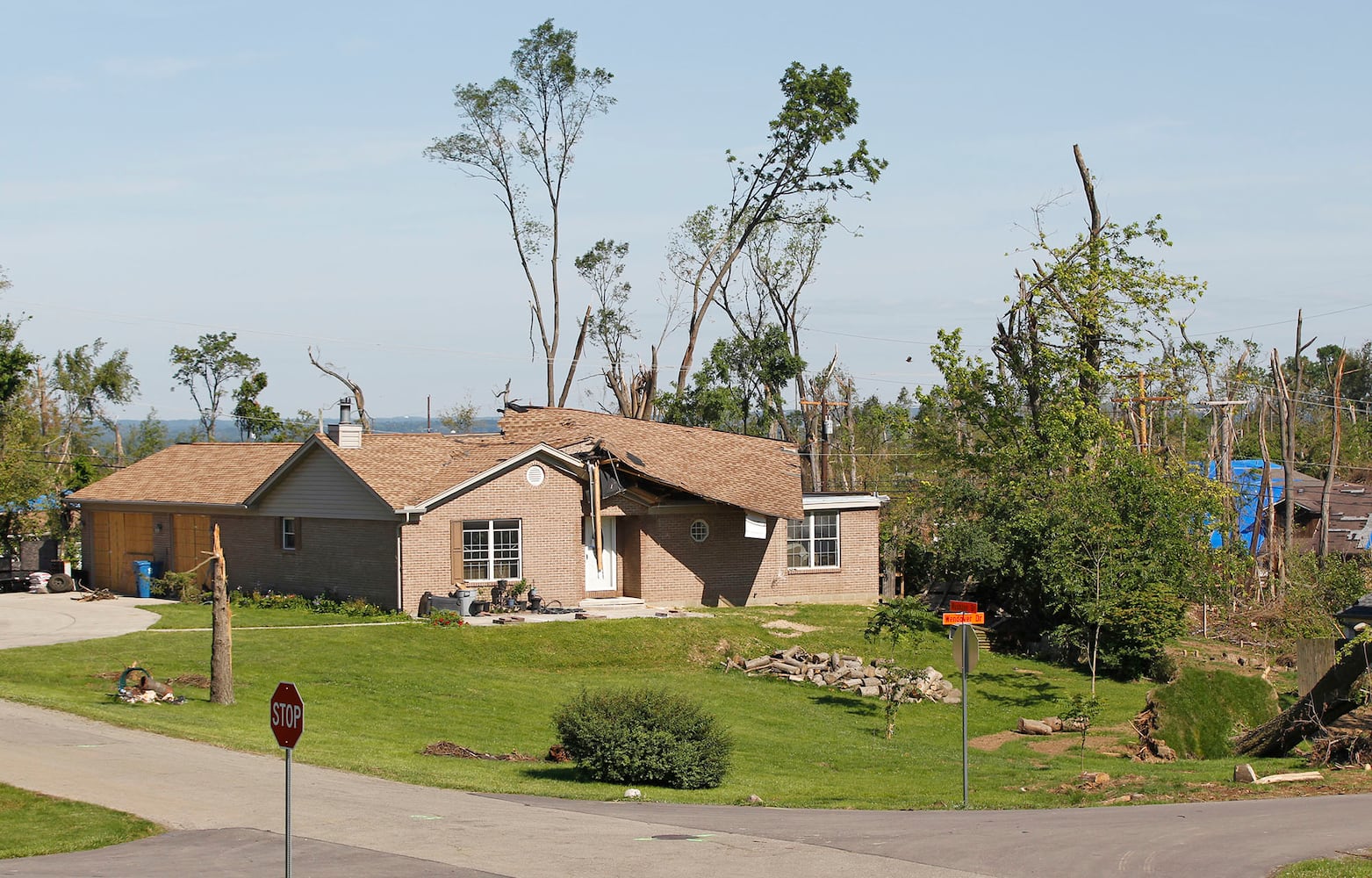 PHOTOS: Beavercreek recovery continues one month after tornadoes