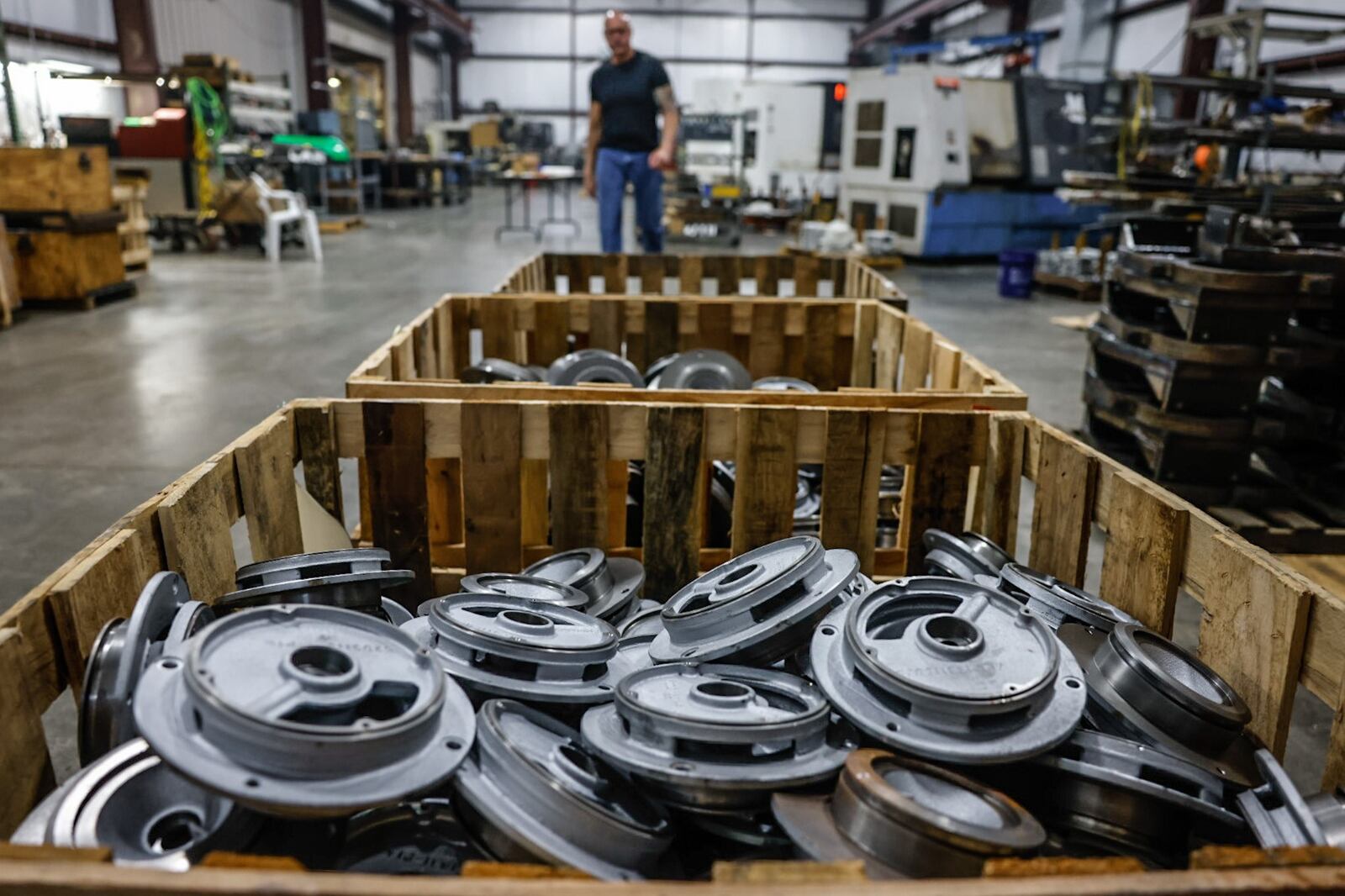 Johnson Manufacturing Systems manufactures and assembles machine components and has been in business in West Carrollton since 2001. JIM NOELKER/STAFF