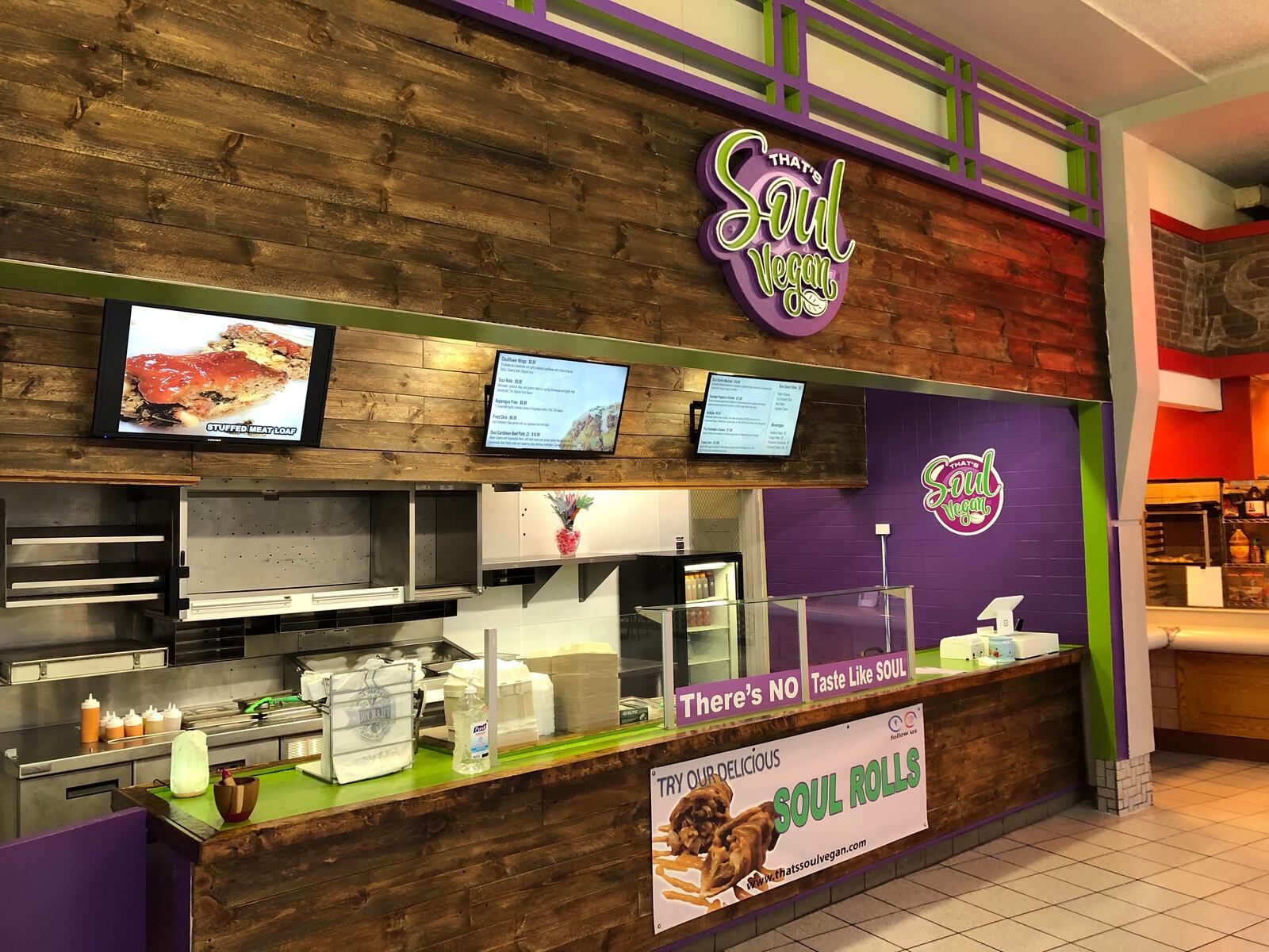 That's Soul Vegan restaurant is now open in the Dayton Mall Food Court.