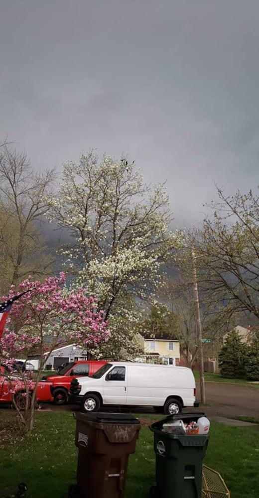 PHOTOS: Heavy rain, wind move into Miami Valley