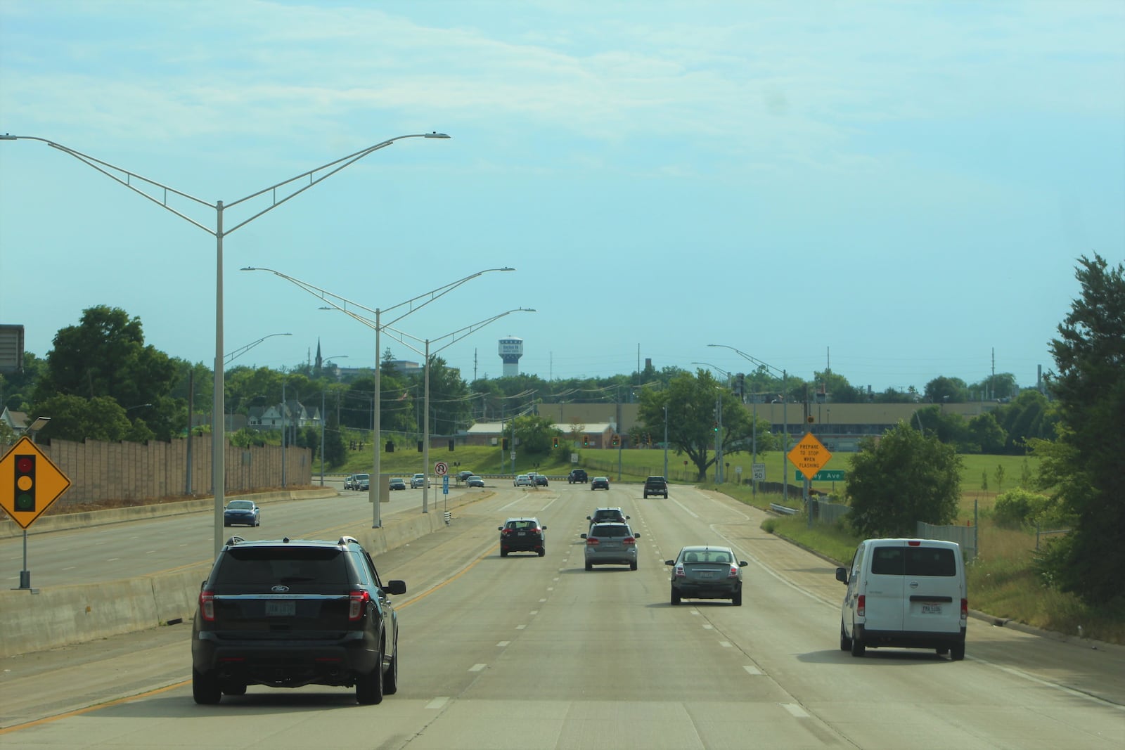 U.S. 35 just east of Abbey Avenue in West Dayton. CORNELIUS FROLIK / STAFF