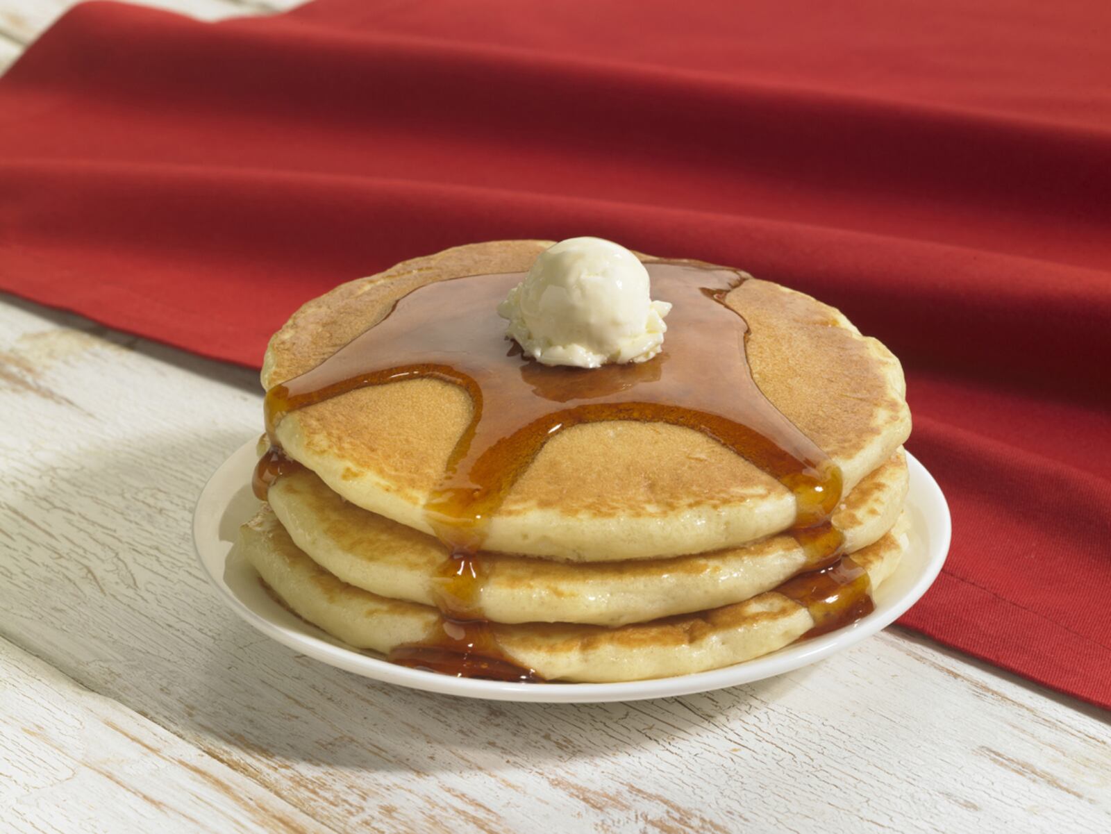 An IHOP 3-stack of pancakes. CONTRIBUTED