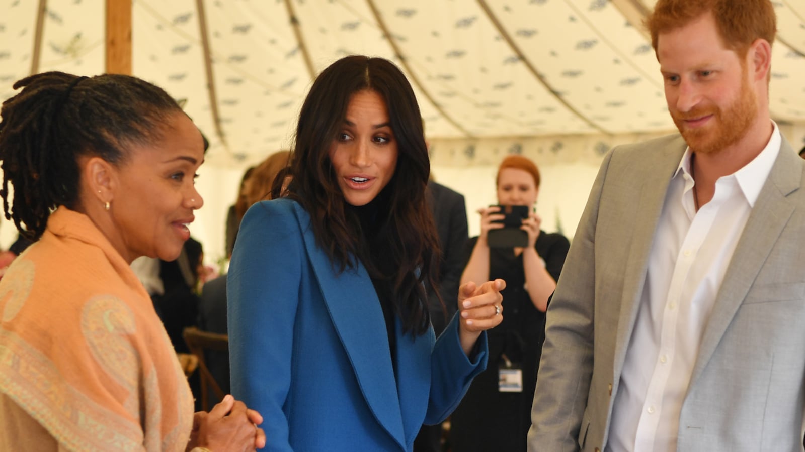 FILE PHOTO: Doria Ragland has arrived in London in advance of the impending arrival of her grandchild.