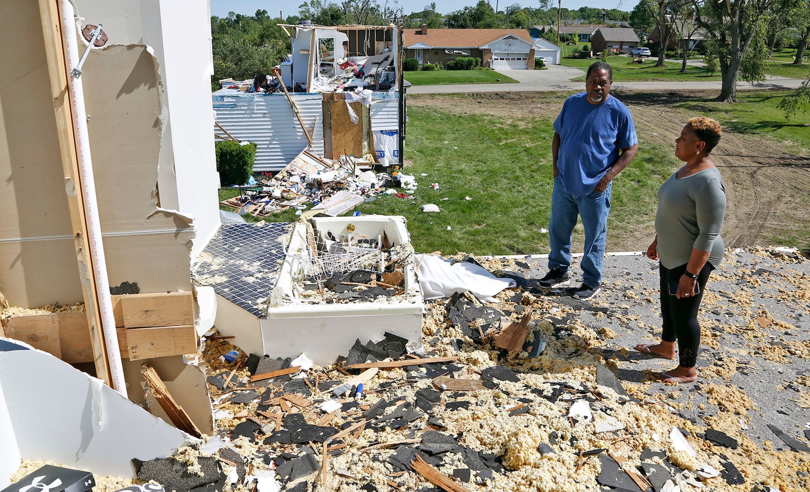 PHOTOS: What Trotwood neighborhood looks like 2 weeks after tornado