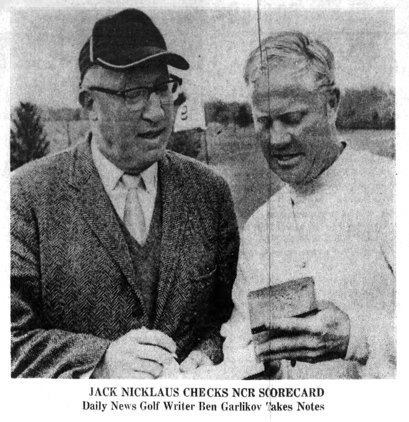 April 22, 1969: Jack Nicklaus flawless on NCR back 9. DAYTON DAILY NEWS ARCHIVES