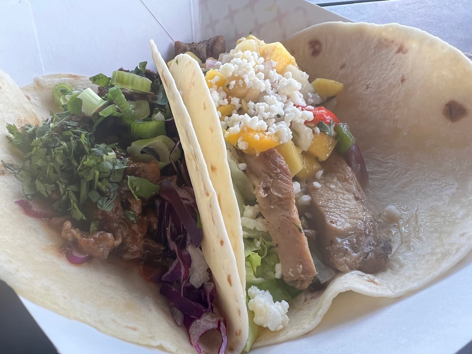 What The Taco? won Most Creative Taco from the judges for their Korean Beef Taco from Taco & Nacho Fest at Austin Landing.