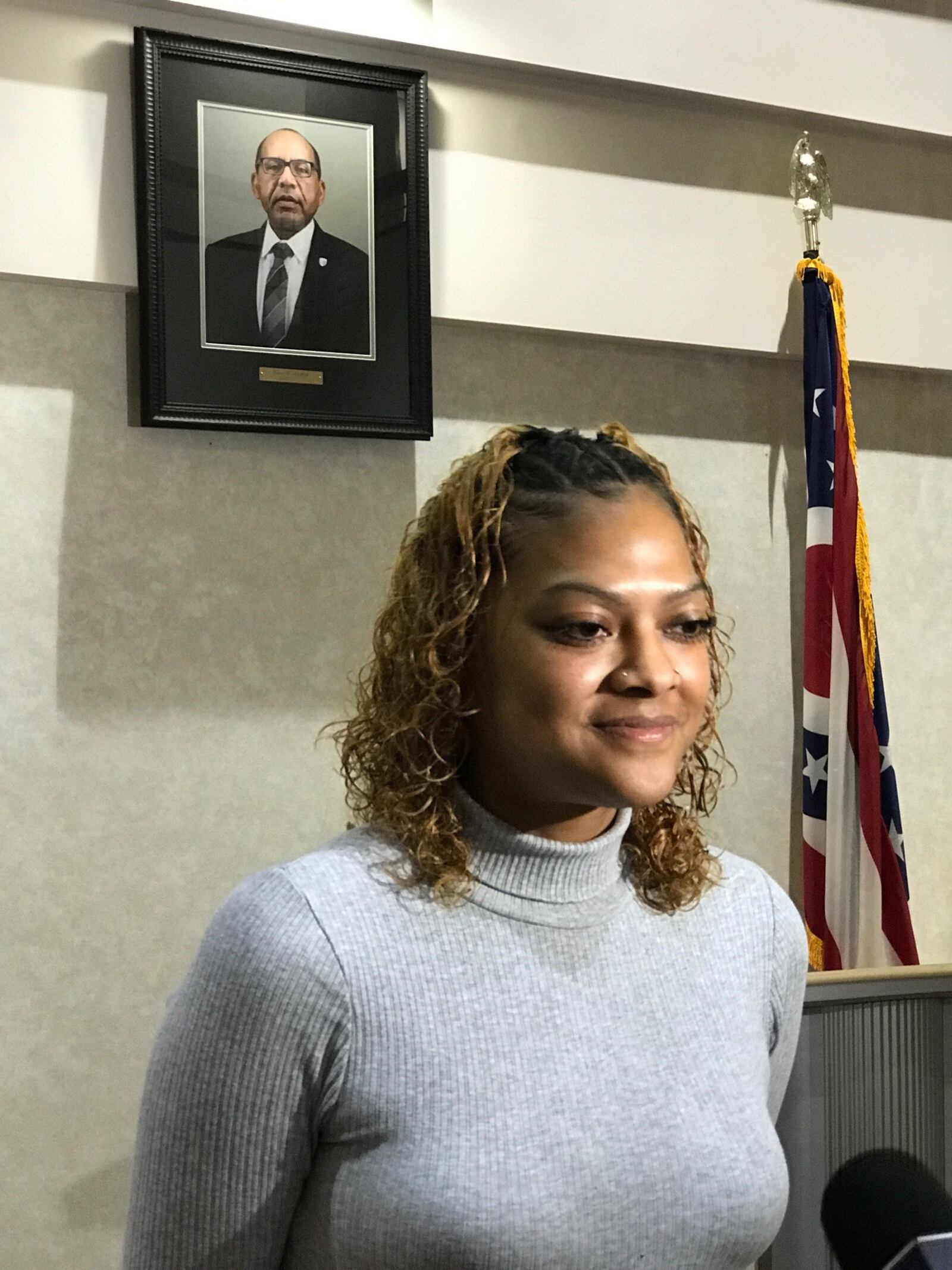 New Wilberforce volleyball coach Jasmine Coleman, a former star athlete and coach at Rust College in Holly Springs, Mississippi. Tom Archdeacon/CONTRIBUTED