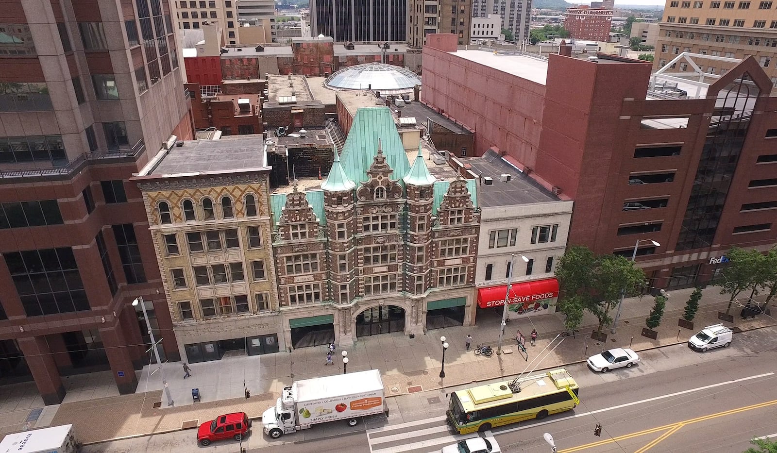 Developers today closed on financing for the Dayton Arcade. STAFF