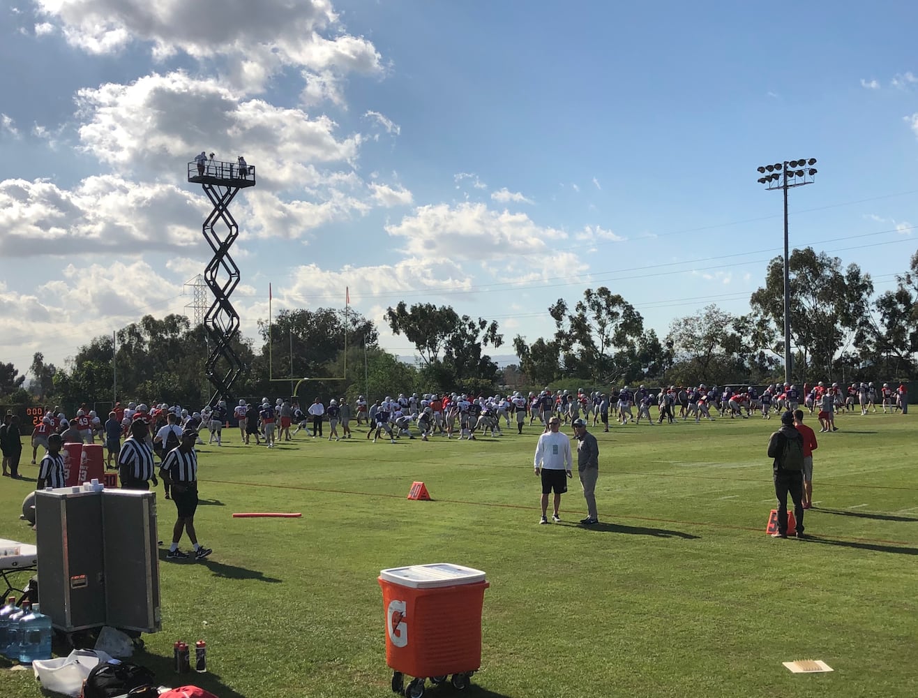 Ohio State football prepares for the Rose Bowl