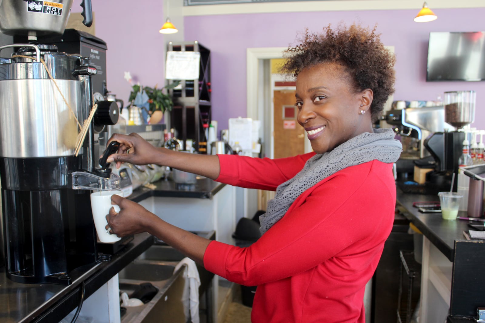 The Downtown Browns are made up of Lisa Scott of Beaute Box Lashes Dayton; Jasmine Brown of De’Lish Cafe,  Kate Rivers of Twist Cupcakery and Juanita Darden-Jones of Third Perk Coffeehouse & Wine Bar.