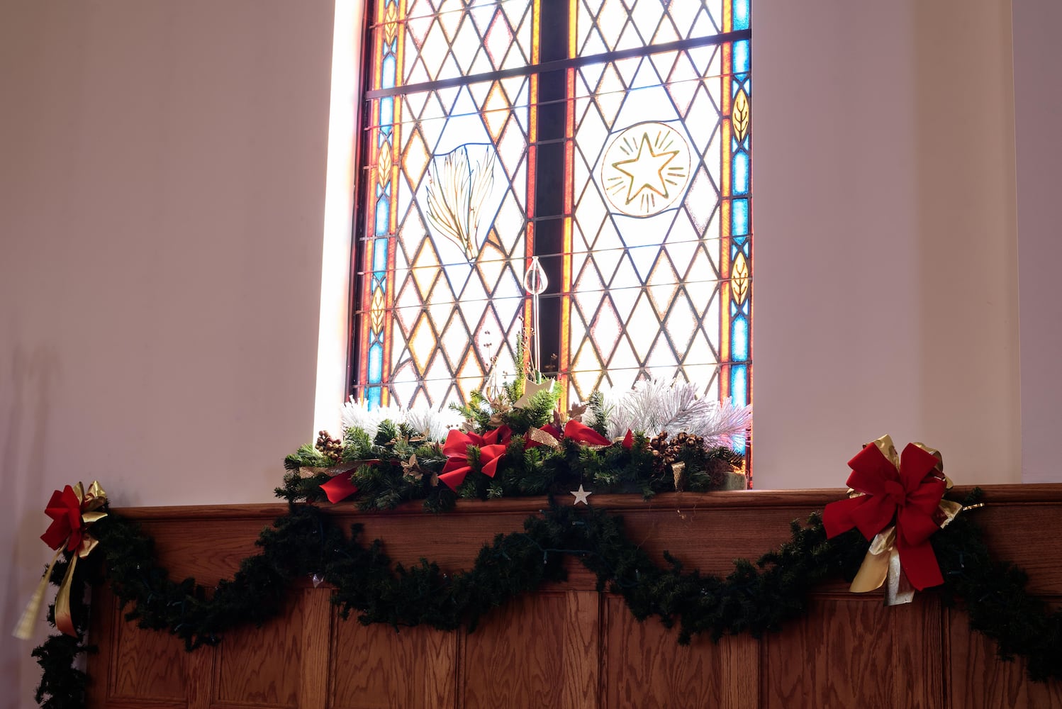 PHOTOS: A look inside Sulphur Grove Church in Huber Heights decorated for Christmas