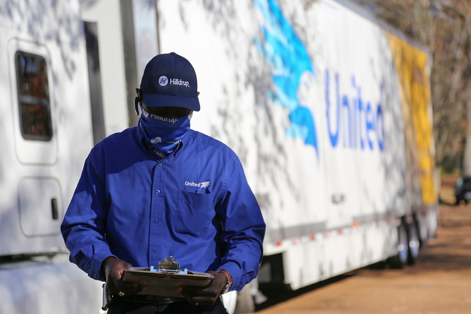 An employee with United Van Lines moving company. CONTRIBUTED