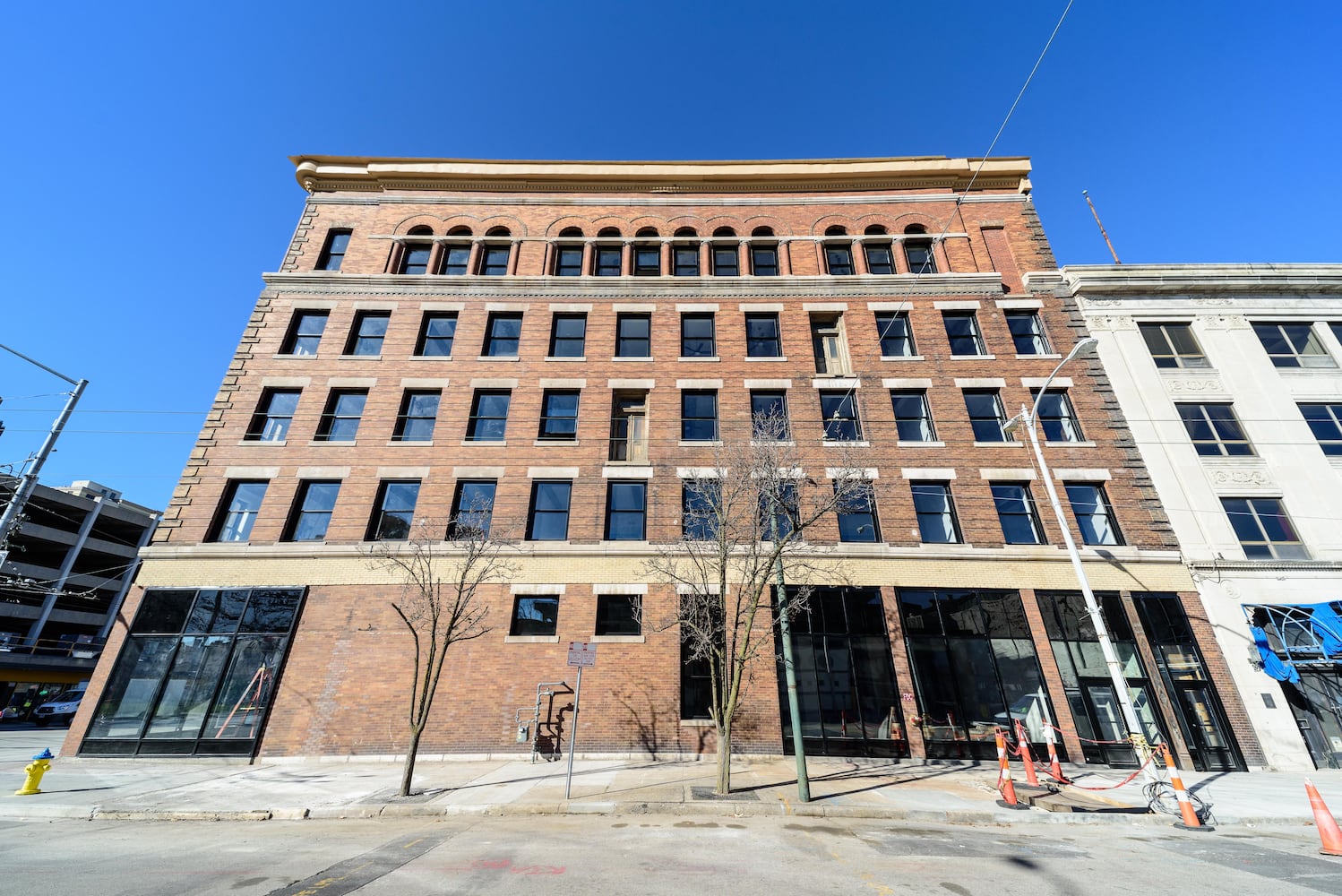 PHOTOS: Construction progress at the Home Telephone Building in downtown Dayton's Fire Blocks District