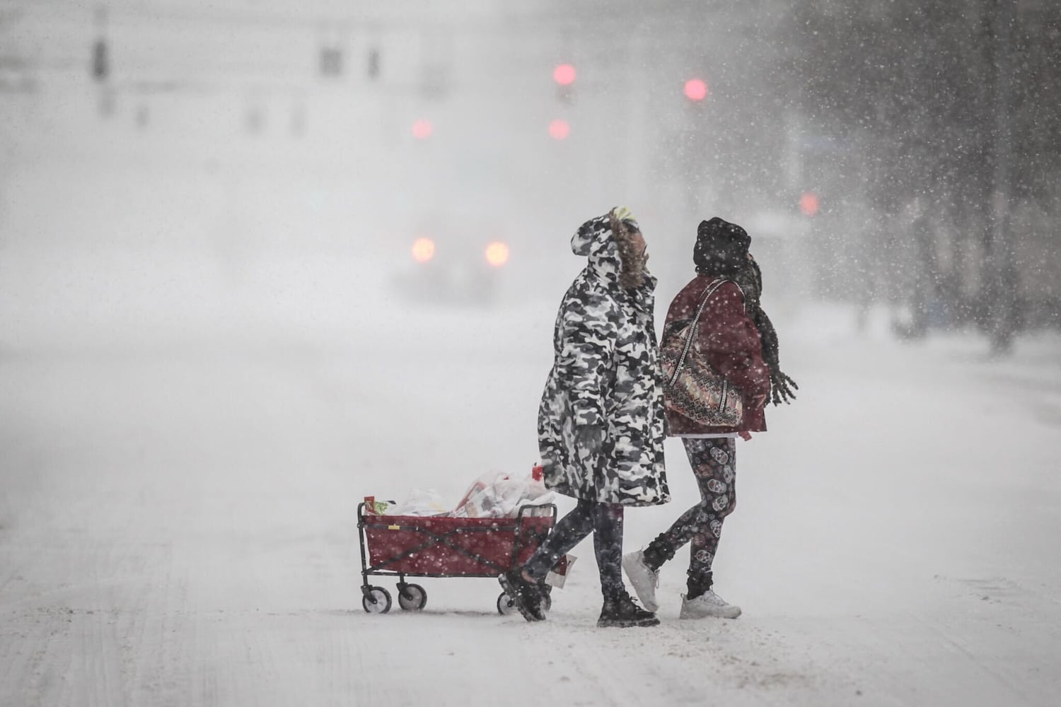 PHOTOS: Major winter storm affecting the Miami Valley