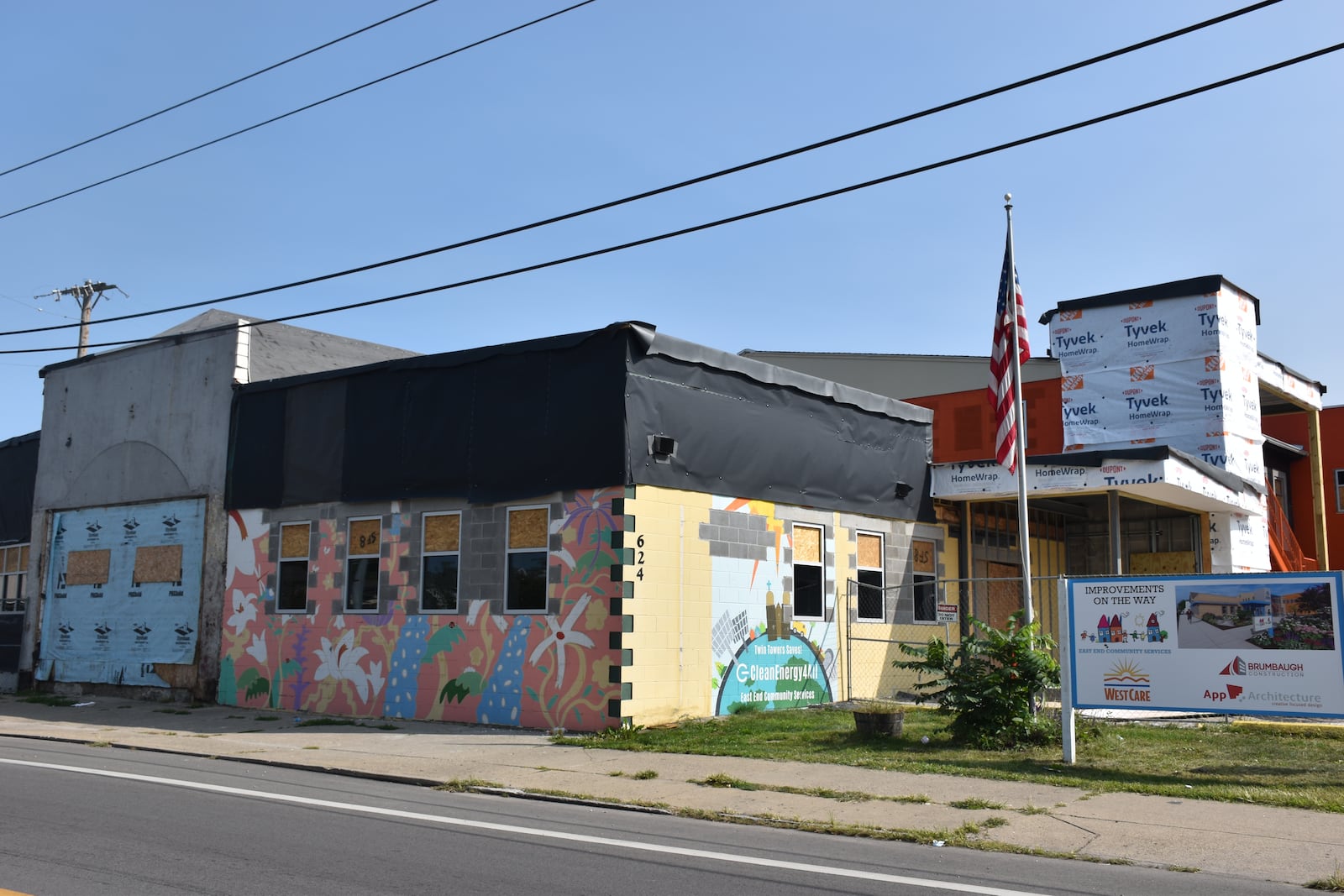 East End Community Services is updating and expanding its campus on Xenia Avenue in East Dayton. CORNELIUS FROLIK / STAFF