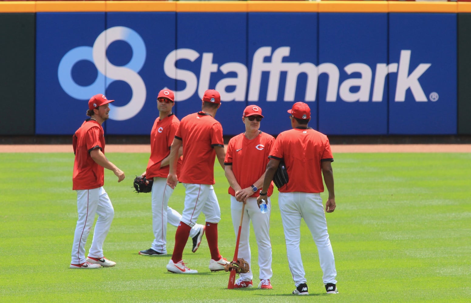 Photos: Reds start workouts at Great American Ball Park