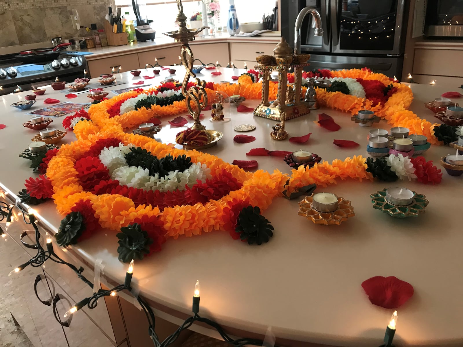 Candles are an integral part of the Diwali celebration. SUBMITTED