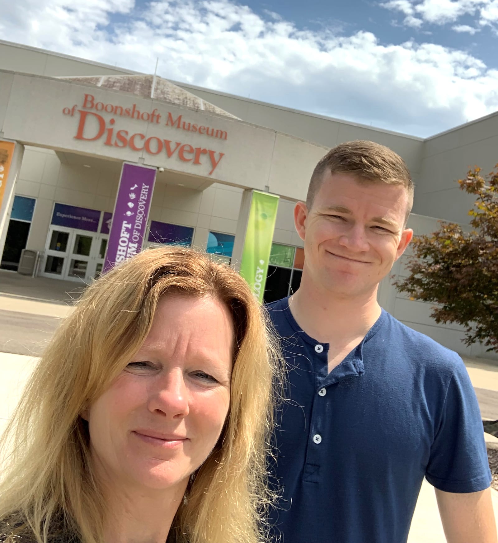 Tracey Tomme, president and CEO of the Dayton Society of Natural History, with her son, Trace. CONTRIBUTED PHOTO