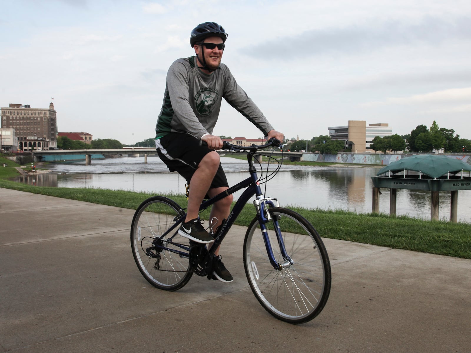 Bicycling at RiverScape MetroPark. JESSICA HANSBAUER / CONTRIBUTED