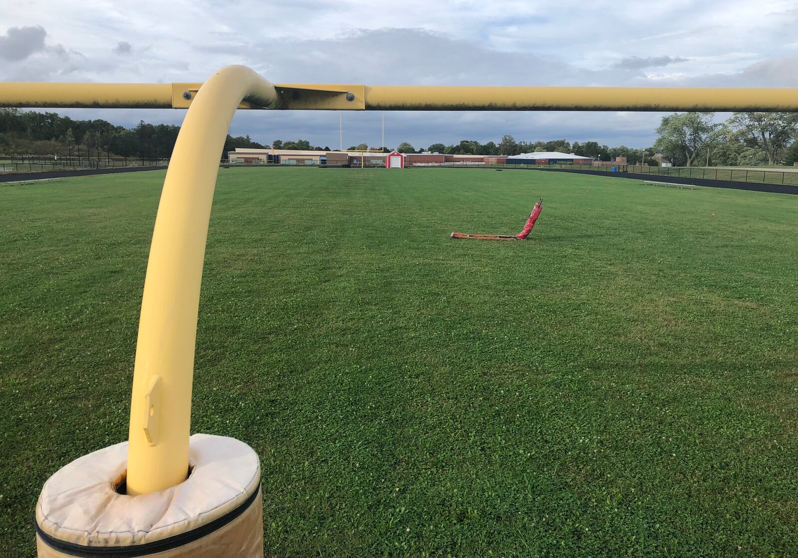 The Dayton school district plans to spend $650,000 to upgrade the football practice fields at five high schools, including Belmont, shown here.