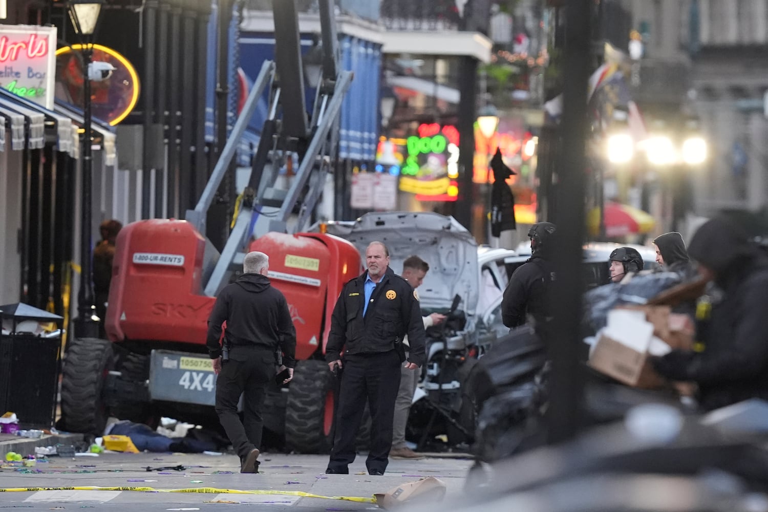 New Orleans Car Into Crowd