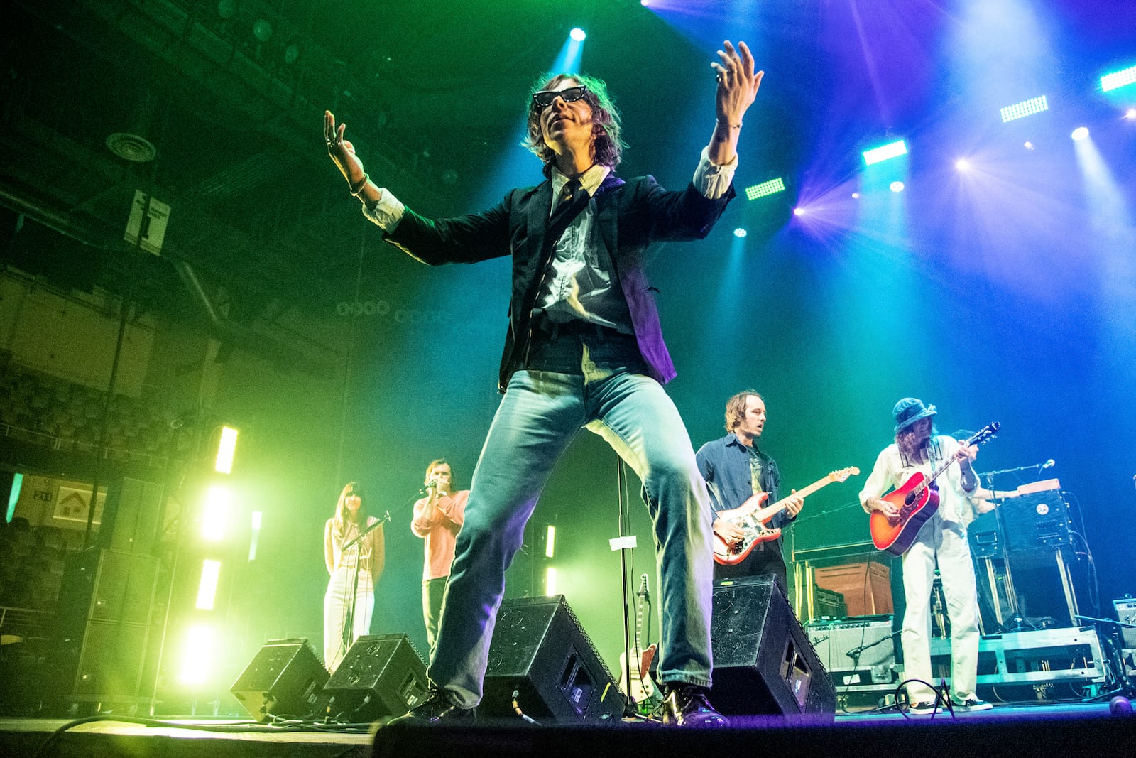 Matt Shultz of Cage the Elephant performs during the Tom Petty Dreamset at the All In Music & Arts Festival at the Indiana State Fairgrounds on Sunday, Sept. 4, 2022, in Indianapolis. (Photo by Amy Harris/Invision/AP)