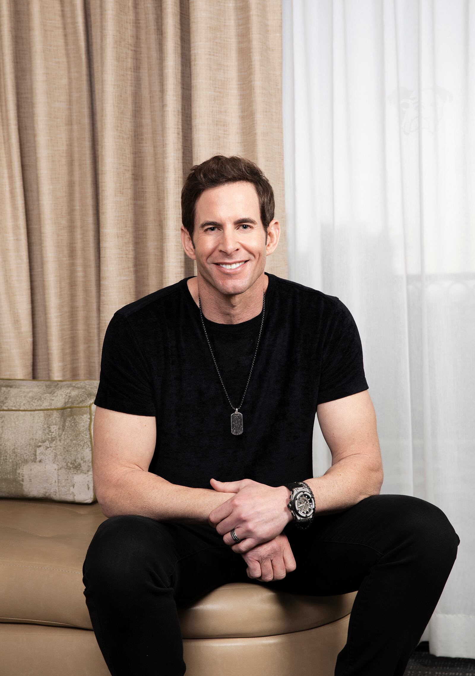 Tarek El Moussa poses for a portrait to promote "The Flip Off" on Tuesday, Jan. 28, 2025, in Los Angeles. (Photo by Rebecca Cabage/Invision/AP)