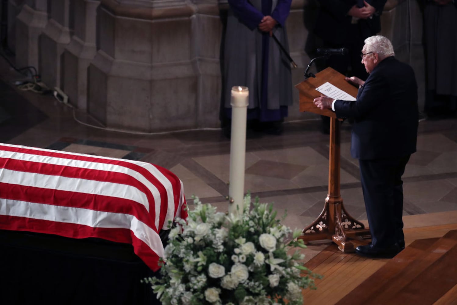 Photos: Sen. John McCain's memorial service at the National Cathedral