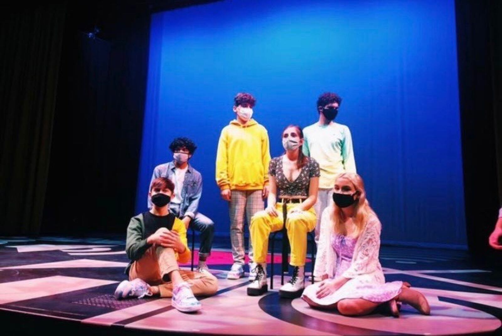 Alter High School's Castle Players appear in a live, socially distanced production of the student-written play "Beyond the Fifth Wall." The show is available to live-stream through Nov. 16. CONTRIBUTED