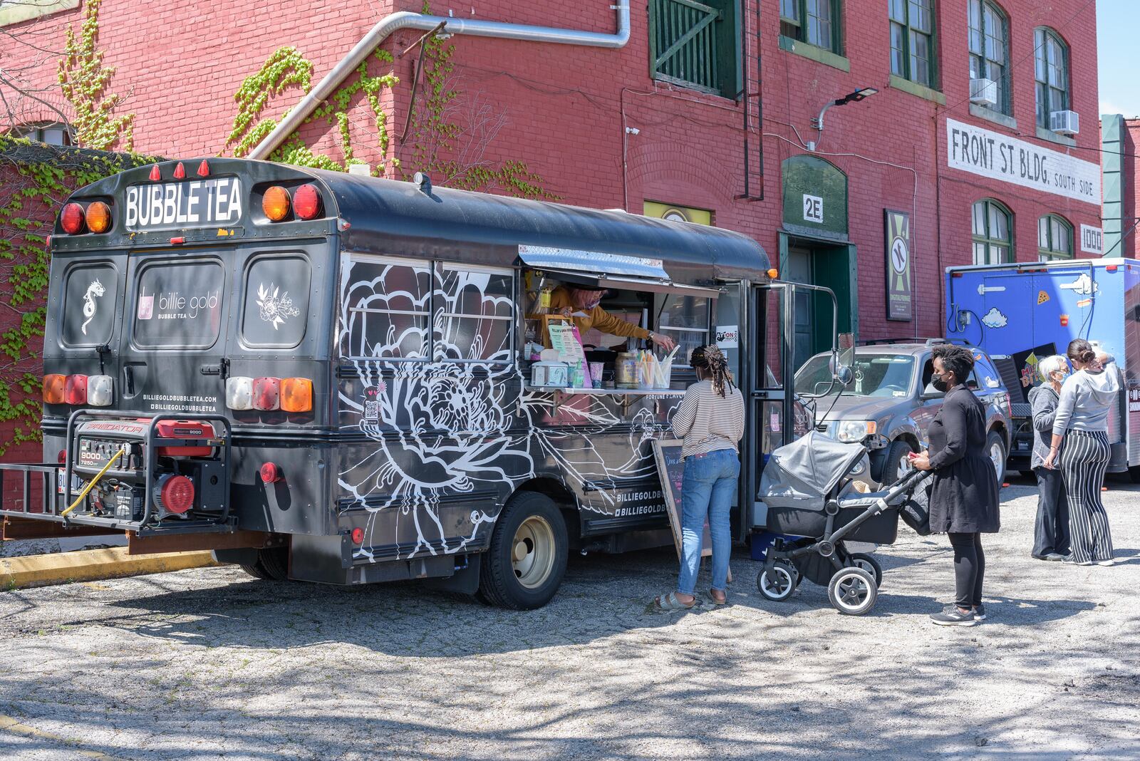 Billie Gold Bubble Tea and several other food trucks will cater the Father's Day event at Front Street on June 18. TOM GILLIAM / CONTRIBUTING PHOTOGRAPHER