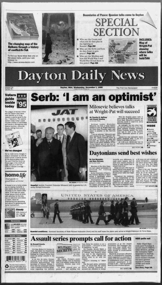 PHOTOS: Historic Dayton Daily News front pages