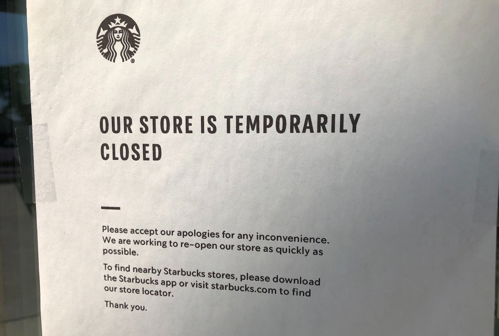 One of the region’s  largest Starbucks locations at 919 Lyons Road at Miamisburg-Centerville Road (Ohio 725) in Washington Twp. remains shut down today, Monday July 6, after one of its employees tested positive for COVID-19, a spokeswoman for Starbucks has confirmed to this news outlet.