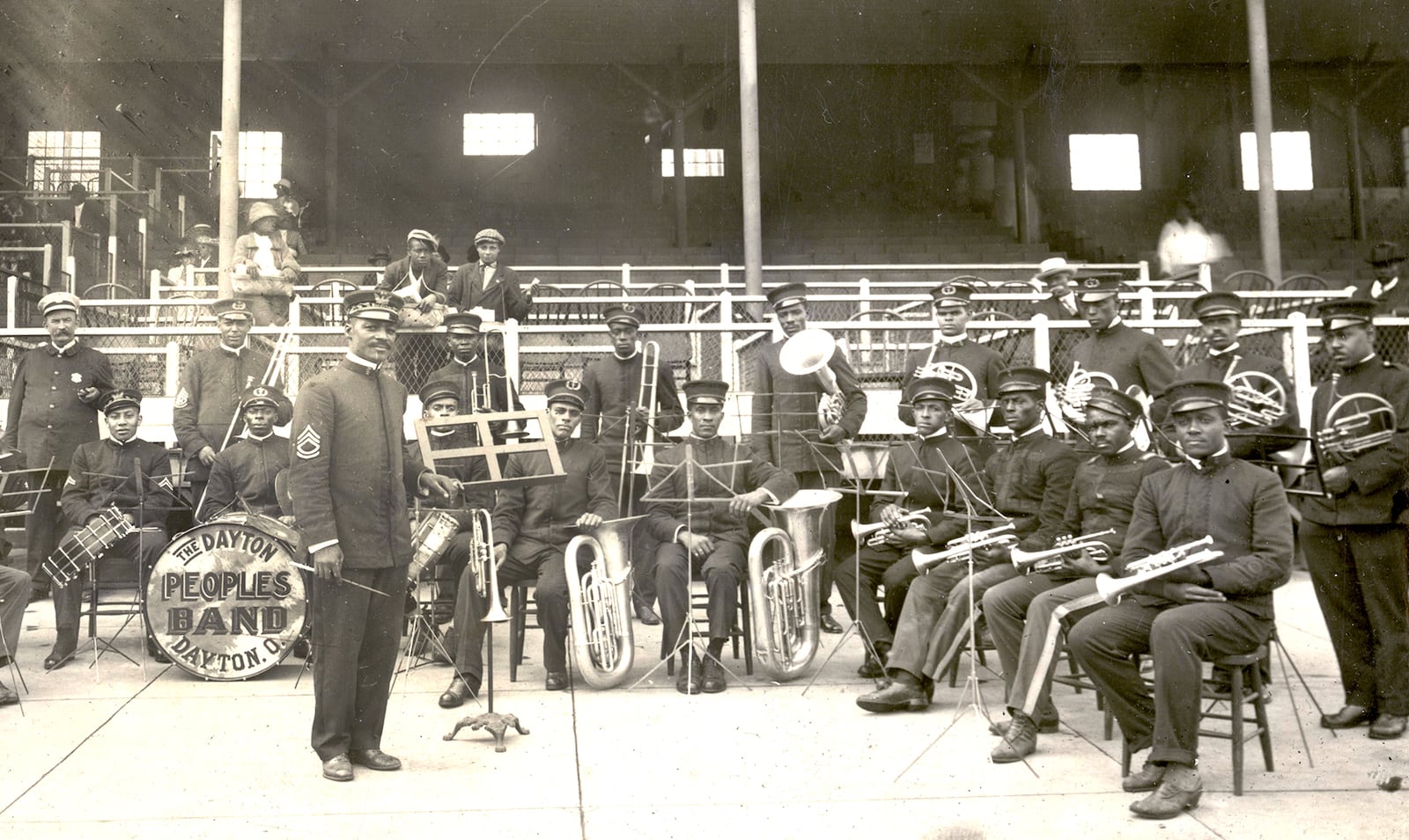 The Dayotn People's Band performed between 1917 and 1927. DAYTON METRO LIBRARY