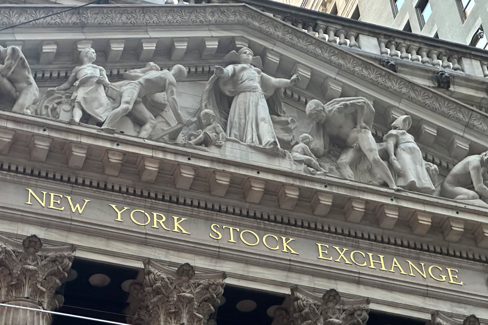 FIL:E - The New York Stock Exchange is shown in New York's Financial District Dec. 23, 2024. (AP Photo/Peter Morgan, File)