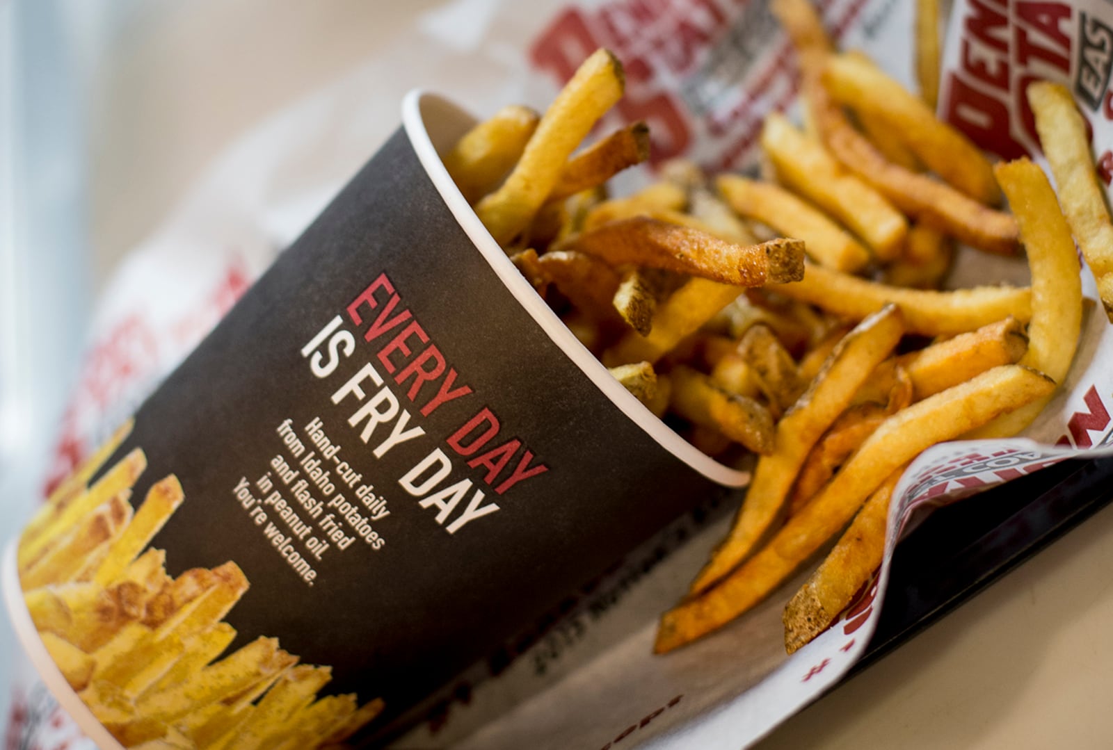 Penn Station hand-cut fries. CONTRIBUTED