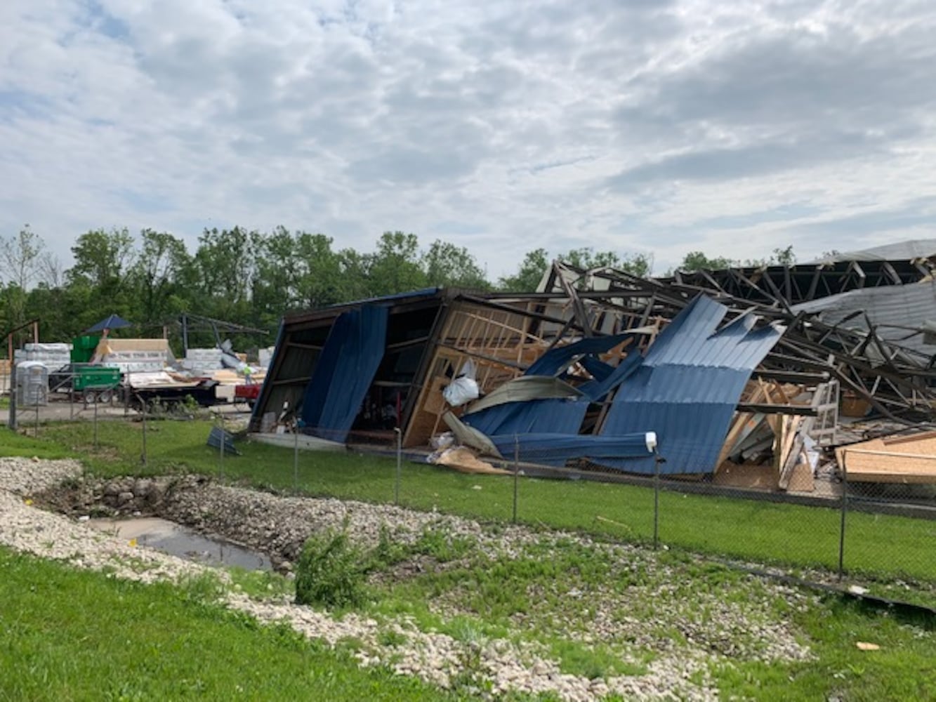 PHOTOS: Daylight reveals widespread damage from Monday storms