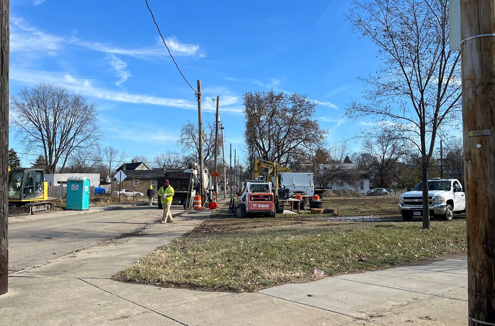 A city-owned property at 1434 Wayne Avenue in Dayton. Liberty High School wants to build a new school facility at the site. CORNELIUS FROLIK / STAFF